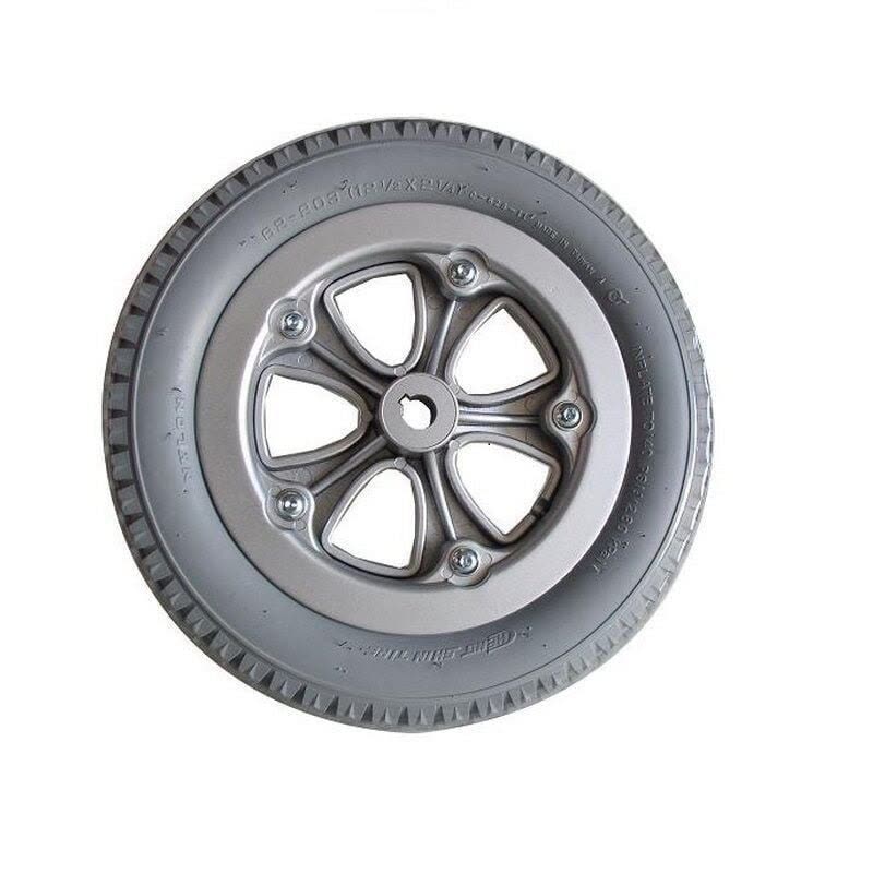 Arka Tekerlek 12 1/2 x 2 1/4 Gri Silikon Dolgu Engelli Aracı 1 Adet