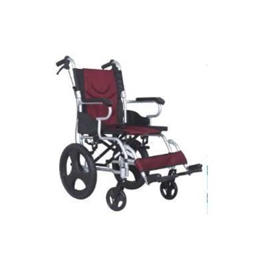 Pulsemed Katlanabilir Sırtlı Alüminyum Tekerlekli Sandalye KY862LABJ-16 46 cm