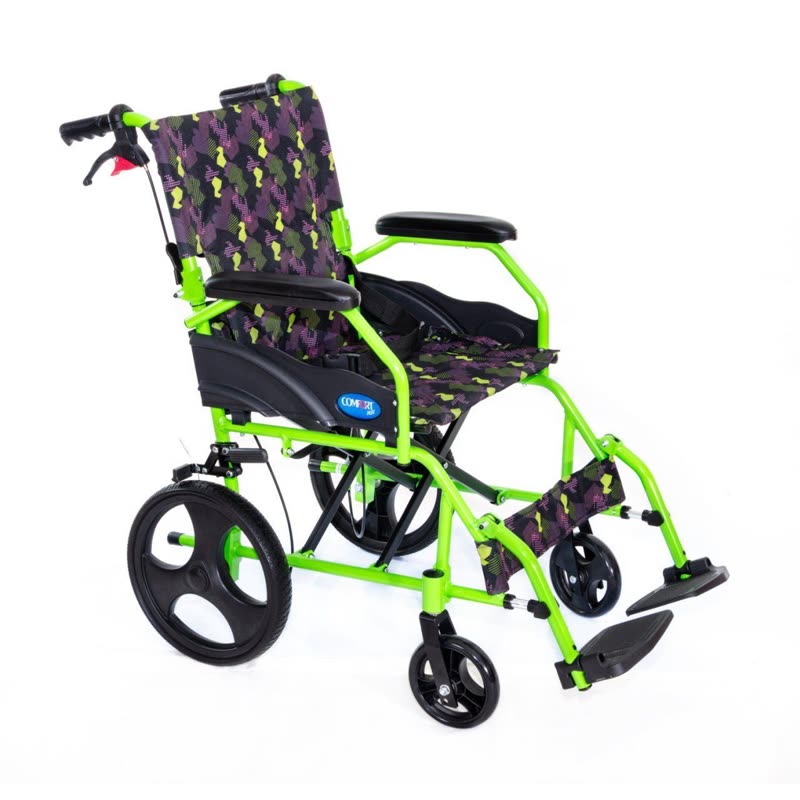 Comfort Plus KY863-12 Green Alüminyum Tekerlekli Sandalye (Model 8192)