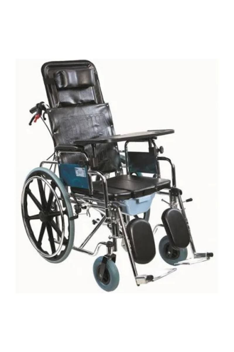Comfort Plus Tuvalet Özellikli Banyo Tekerlekli Sandalyesi (Model 4341)