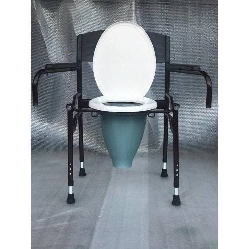 Comfort Plus Klozetli Katlanabilir Tekerlekli Sandalye (Model 5719)