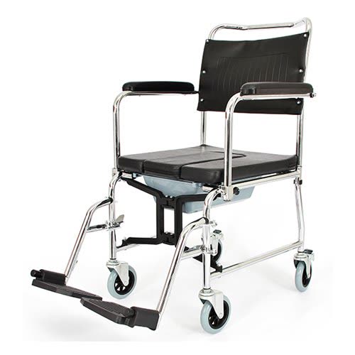 Comfort Plus Klozetli katlanabilir tekerlekli sandalye (Model 7090)