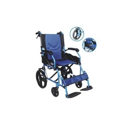 Pulsemed Katlanabilir Tekerlekli Sandalye KY863LABJ-C-12''-46