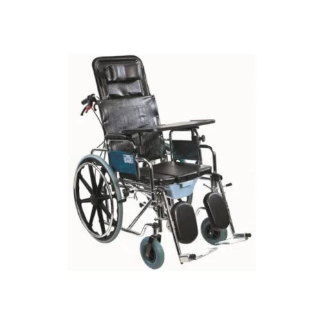 Comfort Plus Tuvalet Özellikli Banyo Tekerlekli Sandalyesi