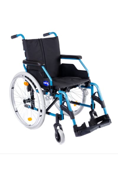 Tekerlekli Sandalye | Geniş Oturumlu, Hafif Alüminyum, Quick Release DM-Strong 50 cm