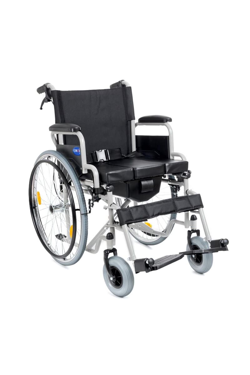 DM-550 Tuvalet WC Özellikli Tekerlekli Sandalye 50cm