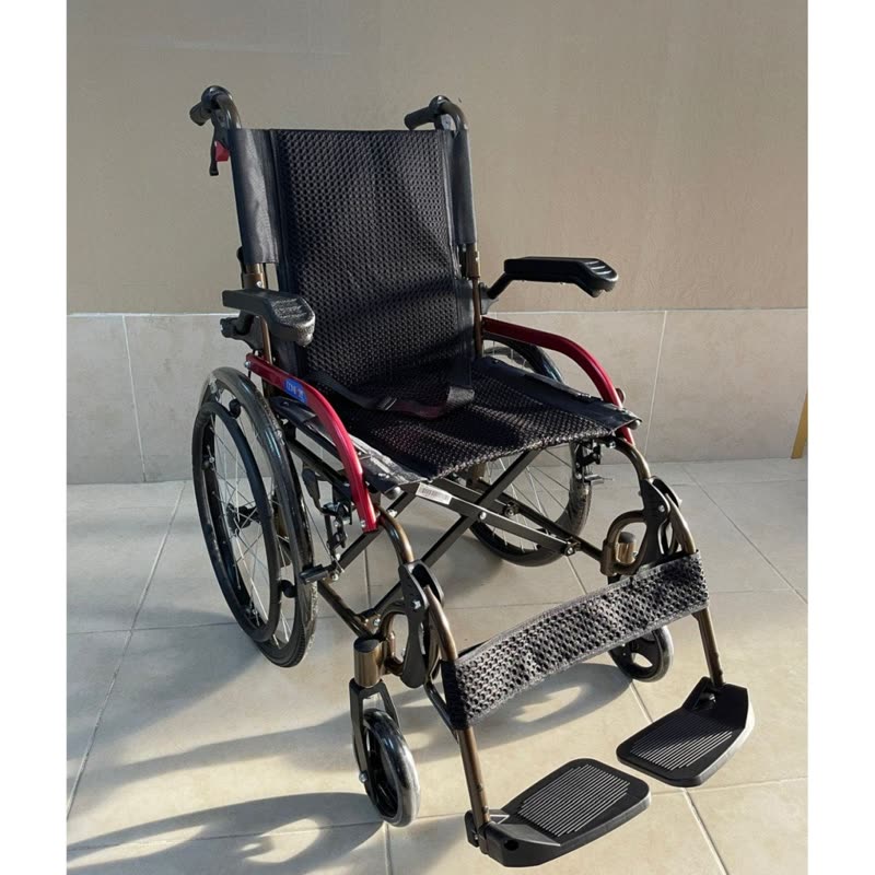 Comfort Plus GK863LAJ-20 Jet Black Transfer Alüminyum Tekerlekli Sandalye (Model 82318)