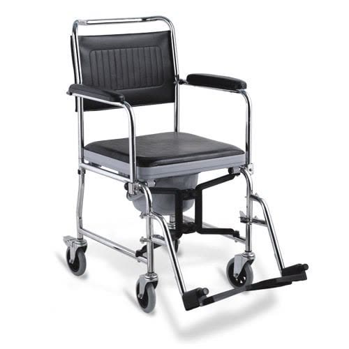 Medikal Hasta Tuvalet Sandalyesi Tekerli (Model 80136)