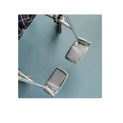 Leo Tekerlekli Sandalye Ayak Basma Pedalı Metal (Model 52184)